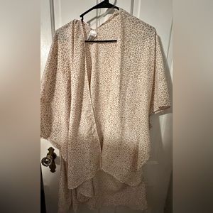 Cheetah Print Cardigan